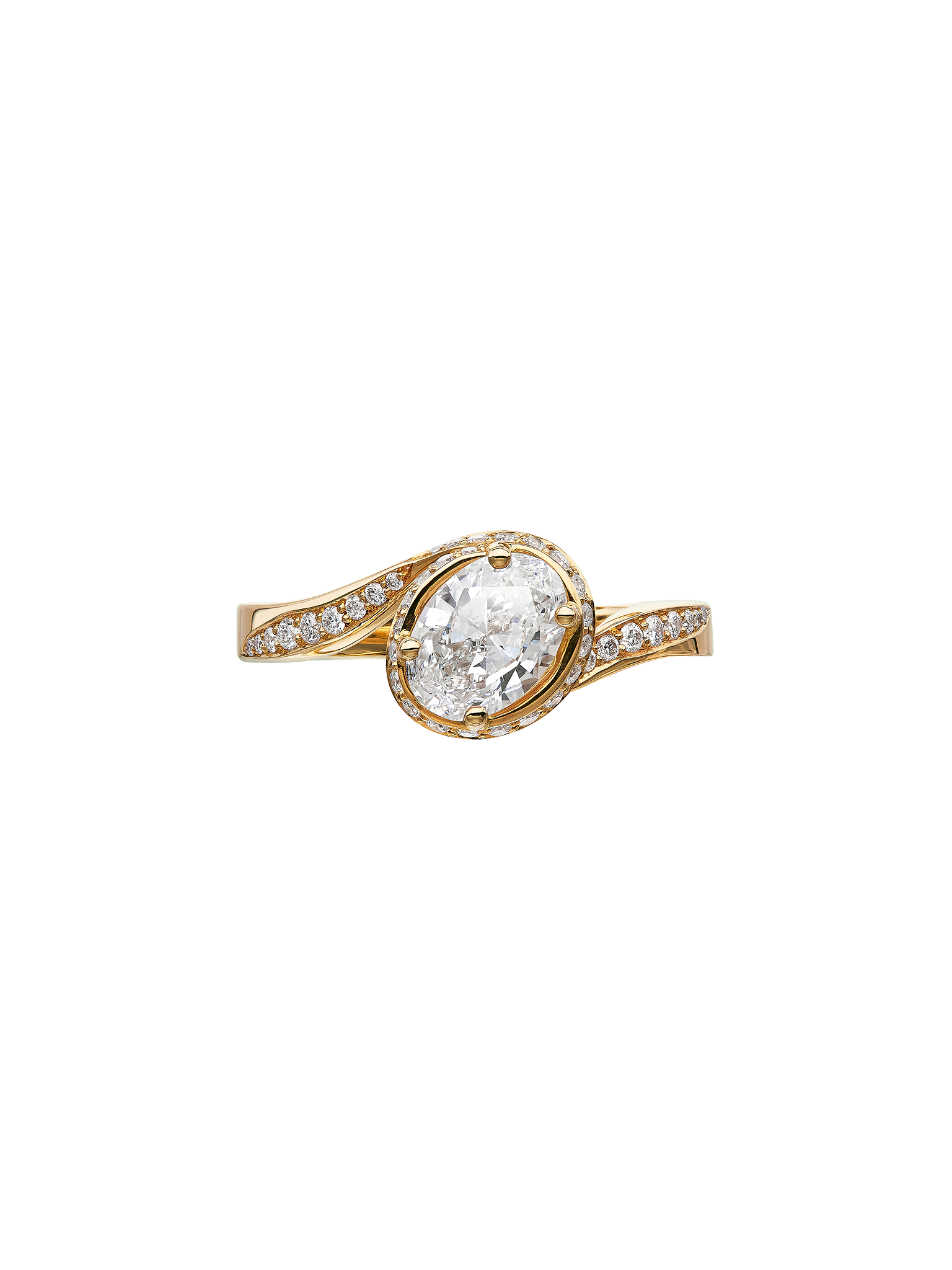 Itasca solitaire engagement ring
